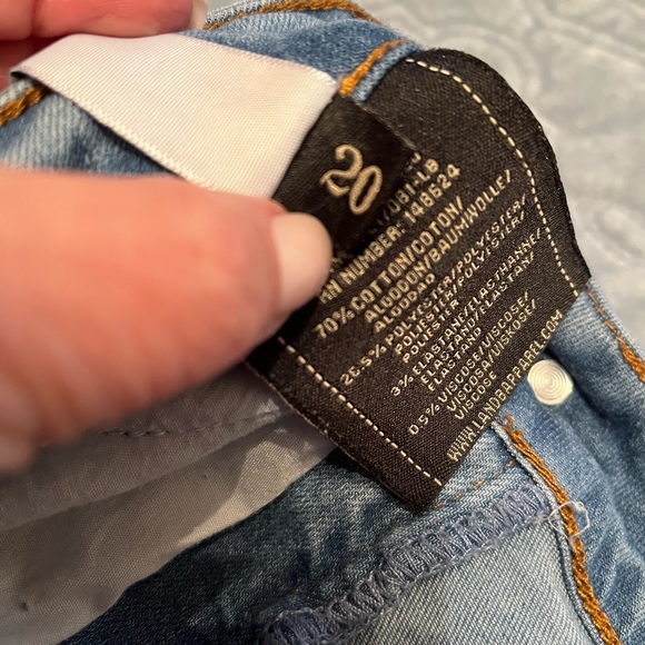 👖 Women’s L&B Skinny Fit Crop Jeans Size 20 - Picture 11 of 13